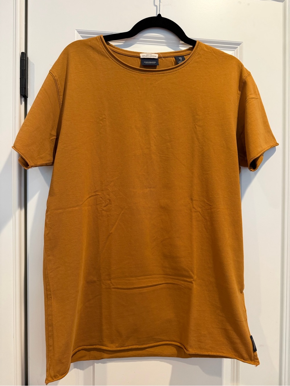 Scotch & Soda Short Sleeve Tee in Burnt Orange
